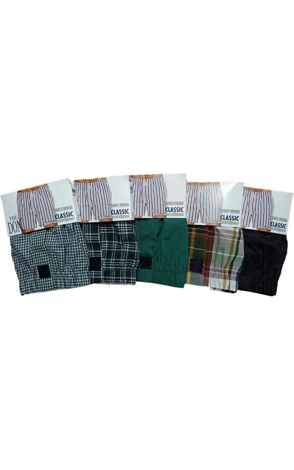 The DON Poplin Erkek Boxer 5'li Paket - 5P1XXL (XXL)