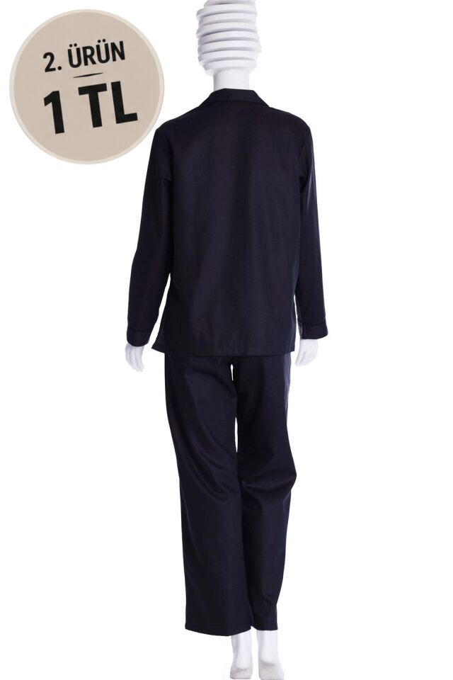 The DON Poplin Kadın Pijama Takımı Desen 21