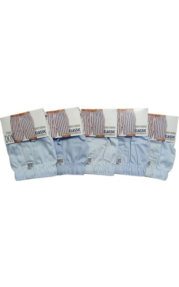 The DON Poplin Erkek Boxer 5'li Paket - 5P4XL (XL)