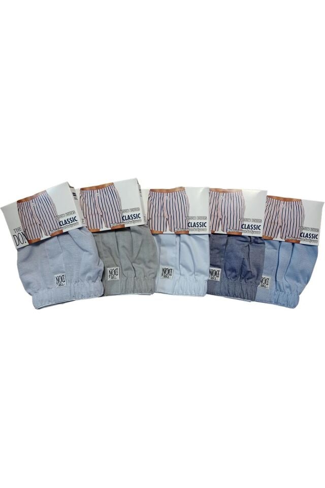 The DON Poplin Erkek Boxer 5'li Paket - 5P5XXL (XXL)