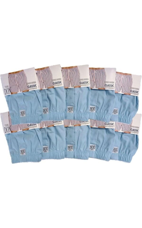 The DON Poplin Erkek Boxer 10'lu Paket - 10P6L (L)