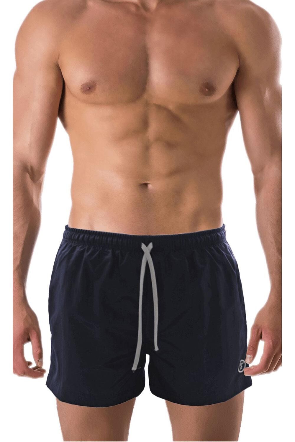 The DON Tactel Erkek Mayo Şort Deniz Şortu Koyu Lacivert