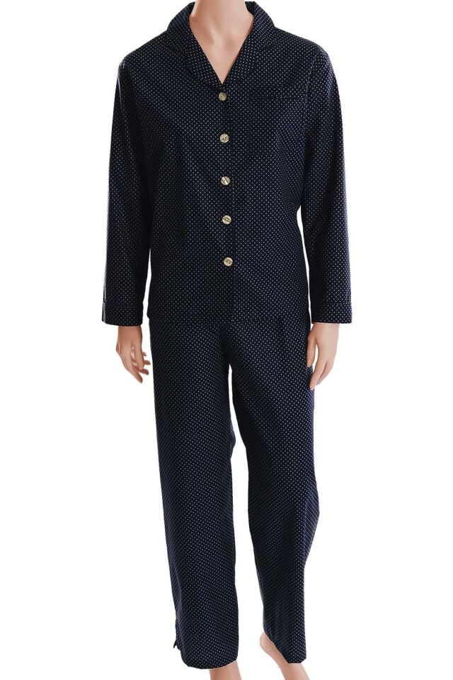 The DON Poplin Kadın Pijama Takımı Desen 28
