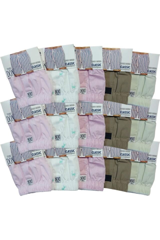 The DON Poplin Erkek Boxer 15'li Paket - 15P7XL (XL)