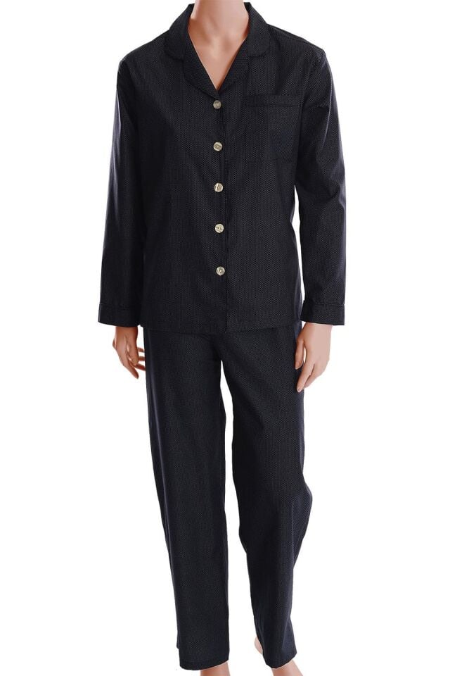 The DON Poplin Kadın Pijama Takımı Desen 29