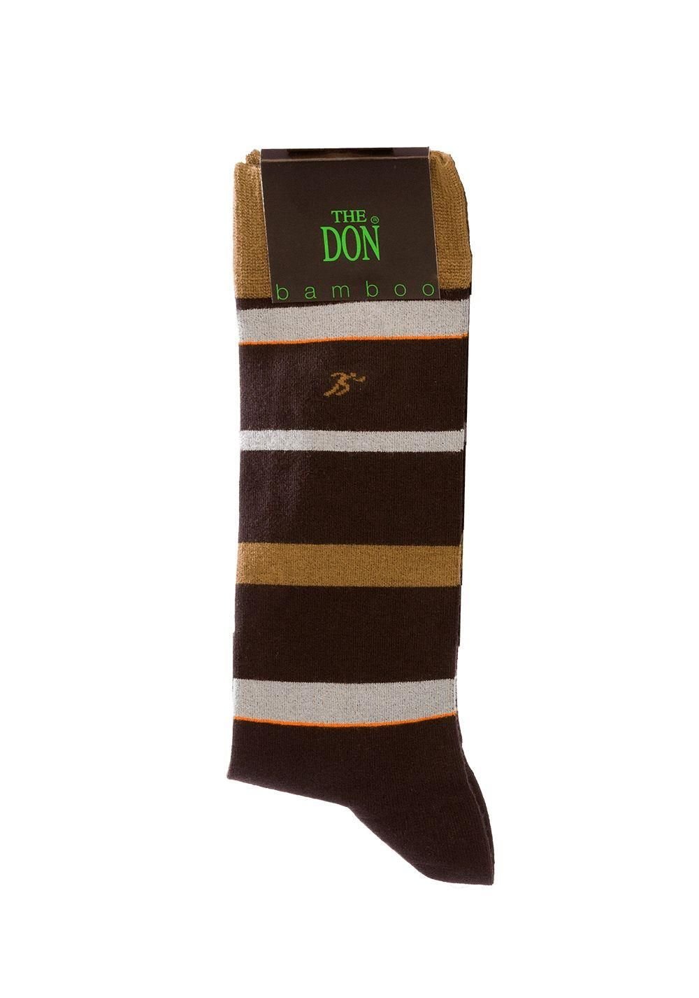 The DON Erkek Bambu Çorap K008A K.Kahve