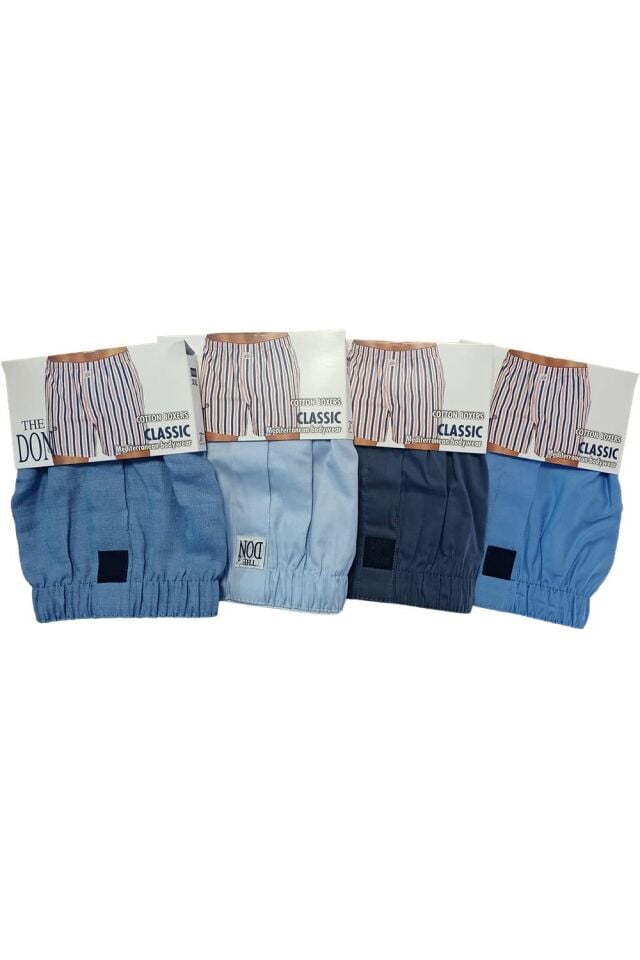 The DON Poplin Erkek Boxer 4'lü Paket - 4P3XXL (XXL)