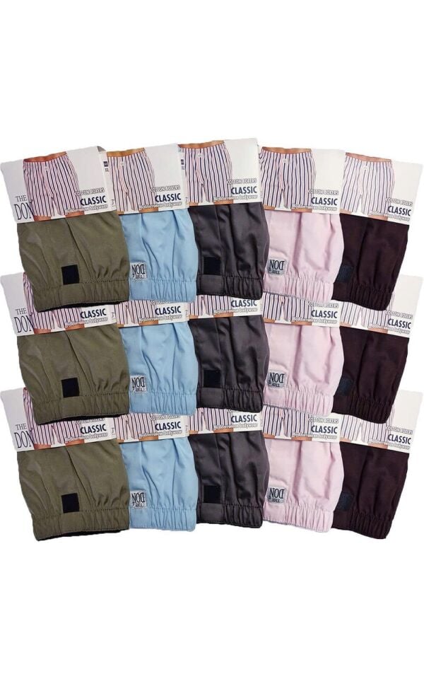 The DON Poplin Erkek Boxer 15'li Paket - 15P8XXL (XXL)