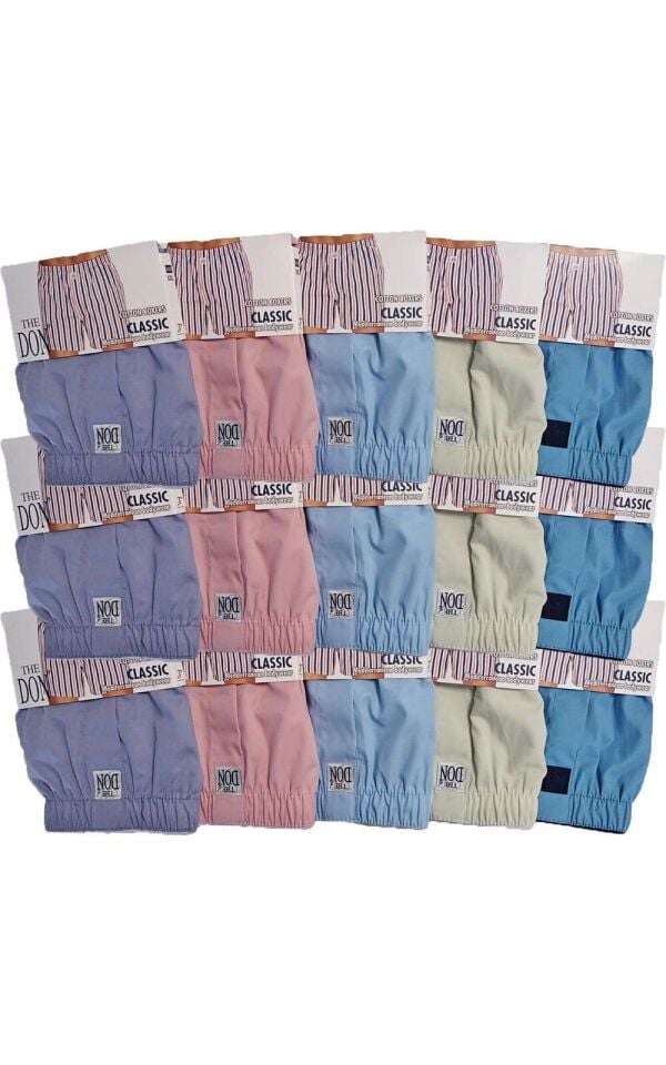The DON Poplin Erkek Boxer 15'li Paket - 15P6XXL (XXL)
