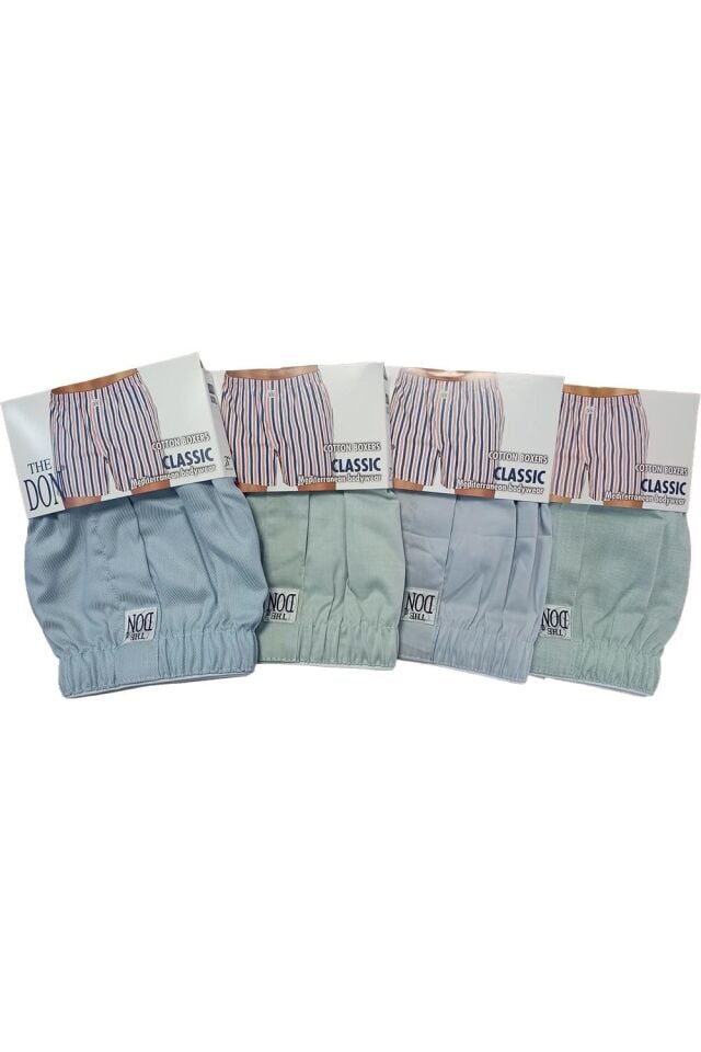 The DON Poplin Erkek Boxer 4'lü Paket - 4P1XXL (XXL)