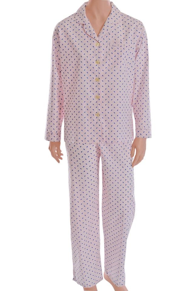 The DON Poplin Kadın Pijama Takımı Desen 34