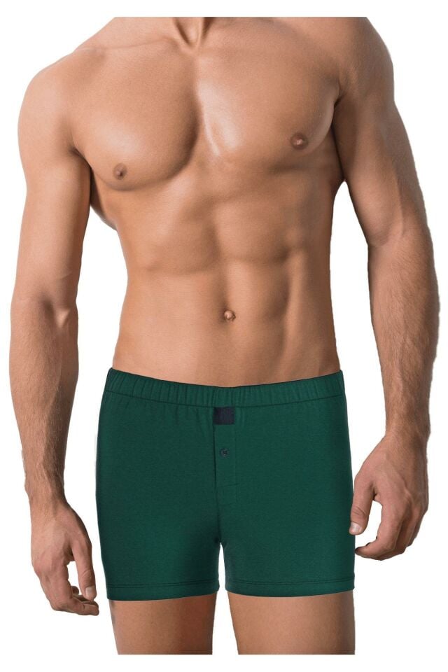 The DON Jersey Penye-Örme Erkek Boxer K.Yeşil
