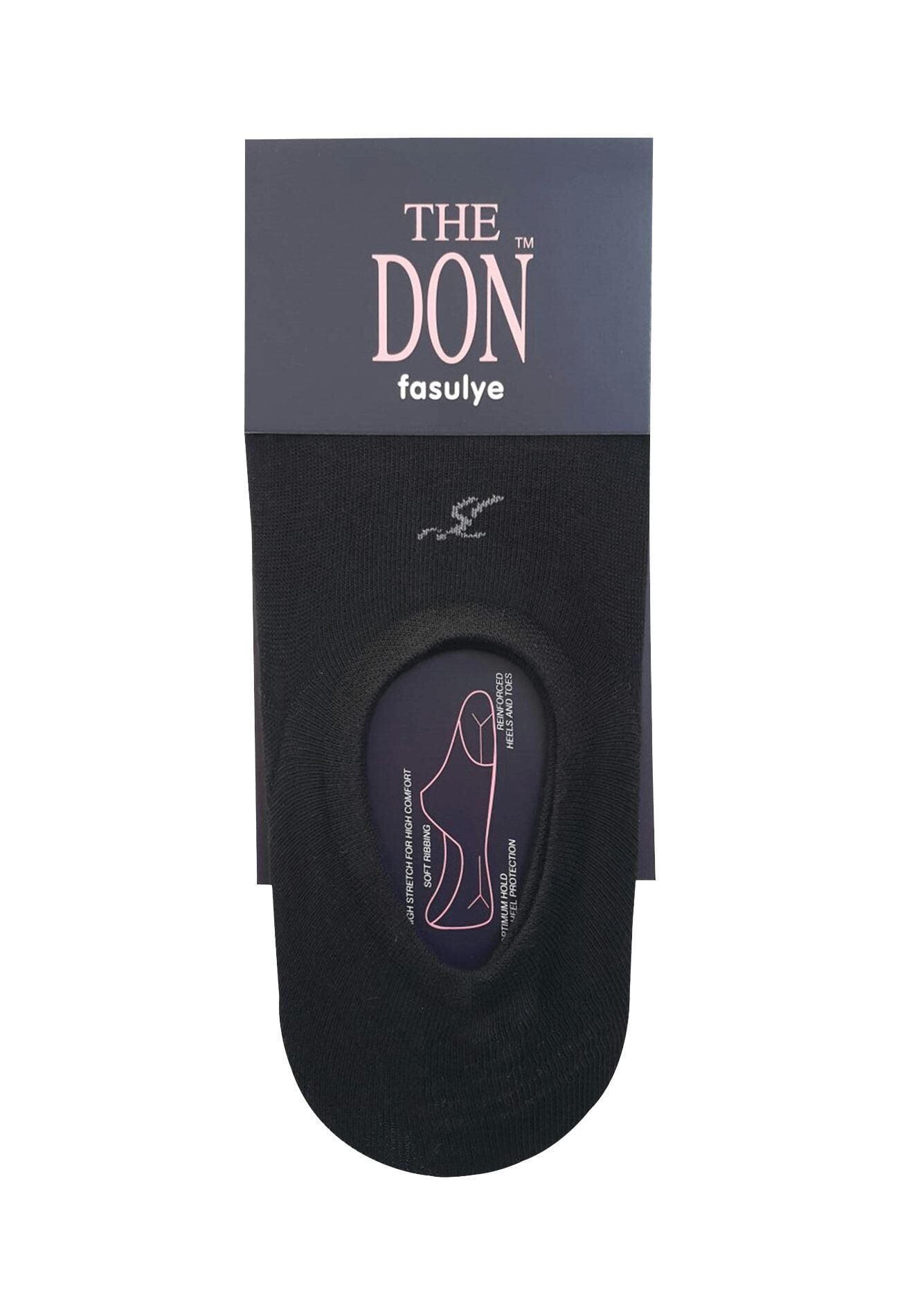 The DON Fasülye Kadın Suba Çorap Siyah (Kampanya Dışı Ürün)