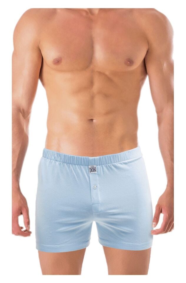 The DON Jersey Penye-Örme Erkek Boxer A.Mavi