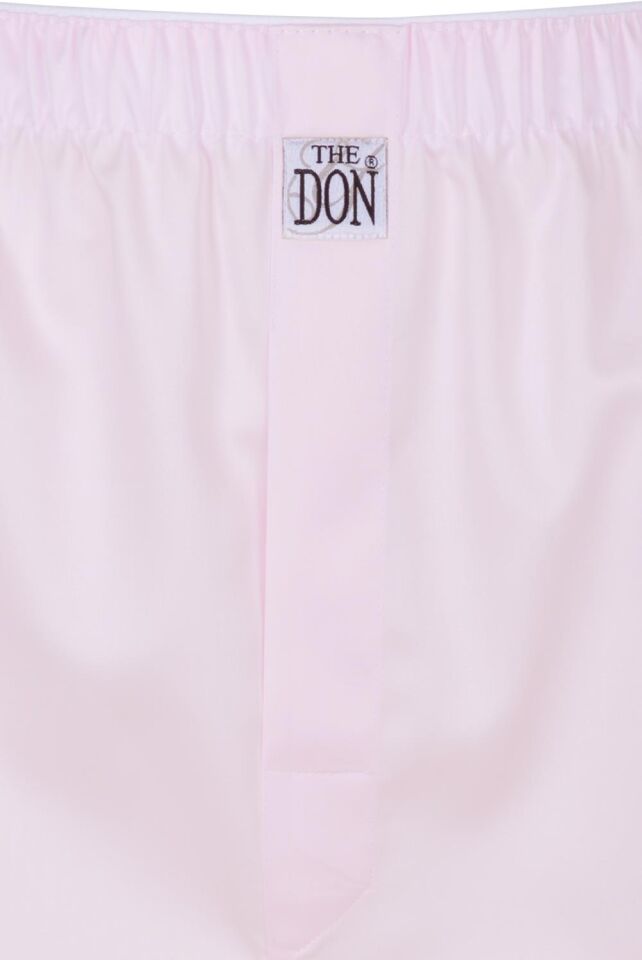 The DON Poplin Erkek Boxer Açık Pembe