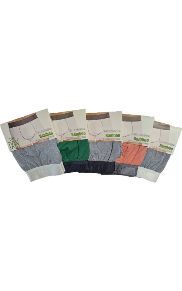 The DON Bambu Erkek Boxer 5'li Paket 5P1 (M)