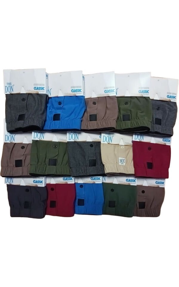The DON Jersey Penye-Örme Erkek Boxer 15'li Paket - 15P6M (M)