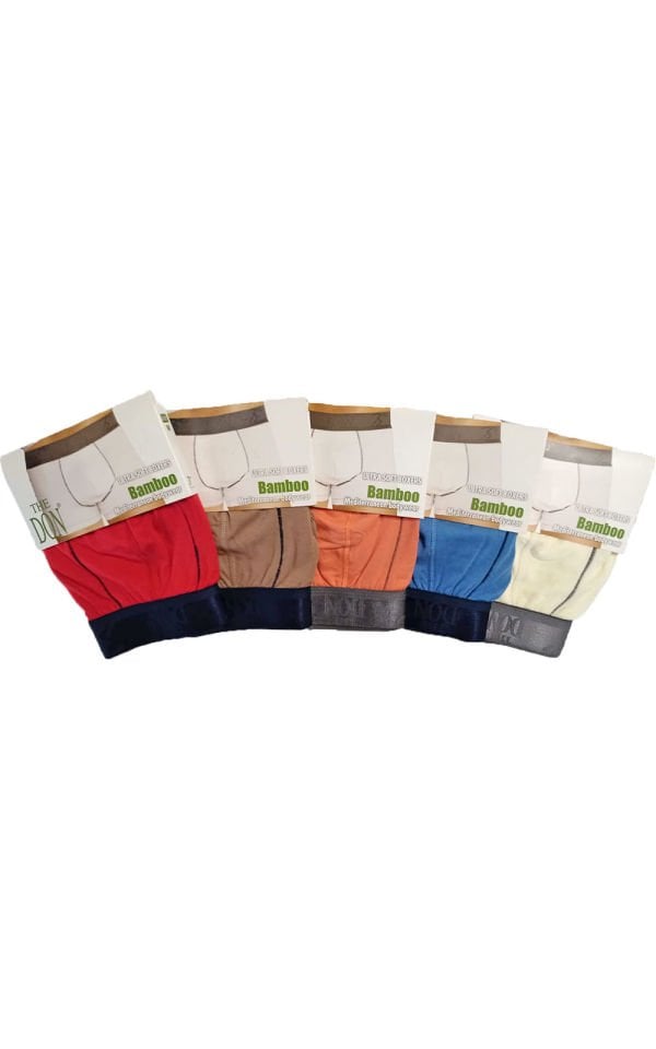 The DON Bambu Erkek Boxer 5'li Paket 5P5 (M)