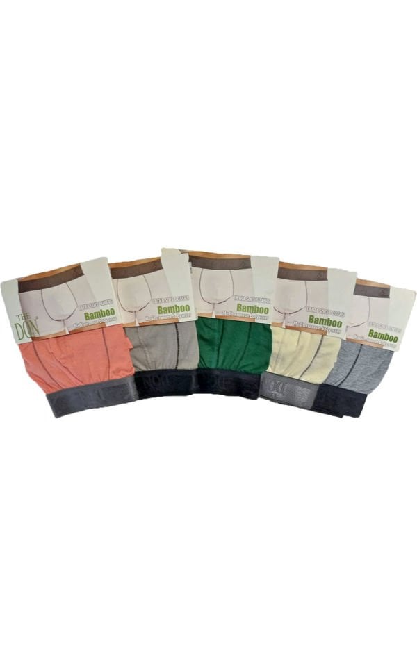 The DON Bambu Erkek Boxer 5'li Paket 5P3 (L)