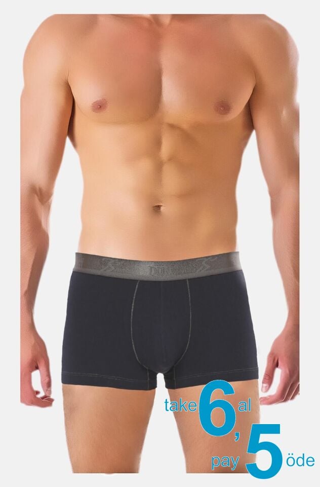 The DON Bambu Erkek Boxer Koyu Lacivert