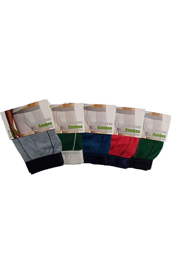 The DON Bambu Sport Boxer 5'li Paket 5P1 (M)