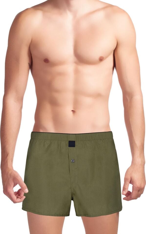The DON Yırtmaçlı Erkek Boxer Çağla Yeşili
