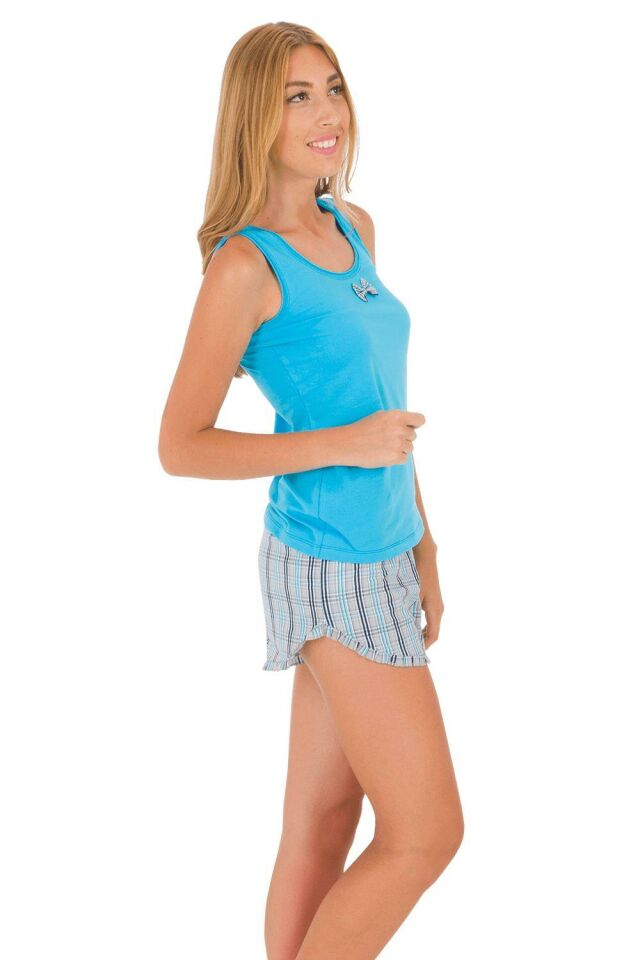 The DON Aile Kadın Şort-Atlet Takımı Desen 1