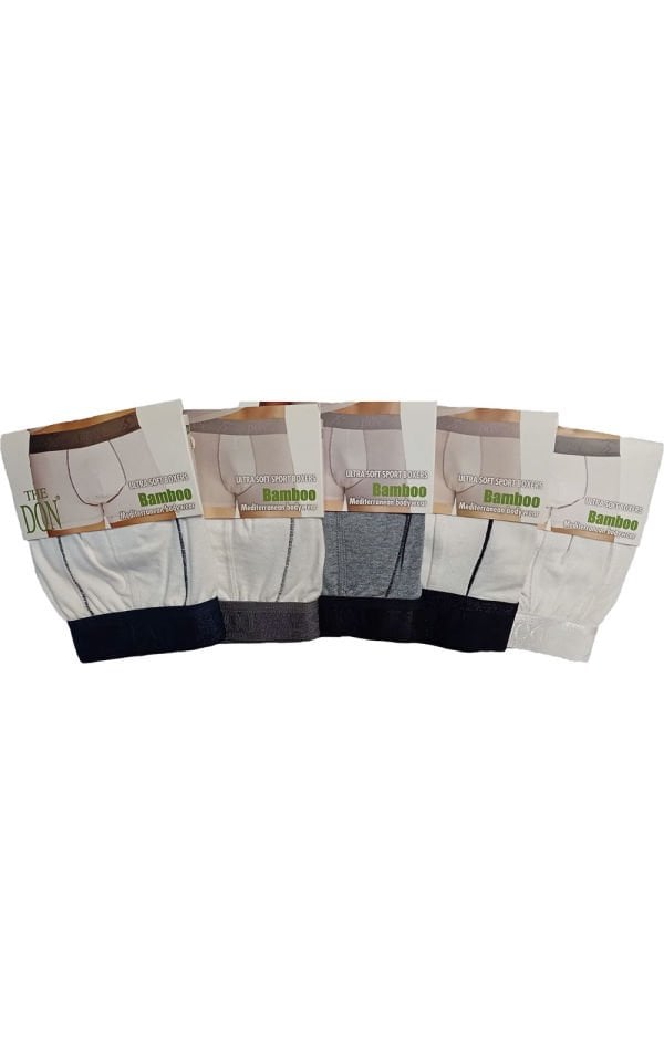 The DON Bambu Sport Boxer 5'li Paket 5P5 (L)