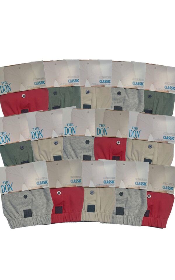 The DON Jersey Penye-Örme Erkek Boxer 15'li Paket - 15P1XL (XL)