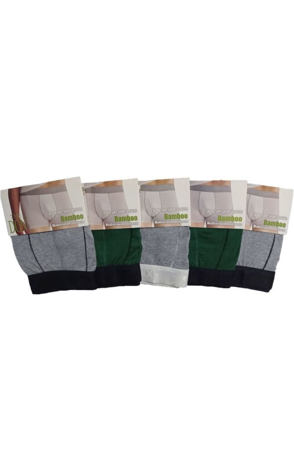 The DON Bambu Sport Boxer 5'li Paket 5P1 (XXL)