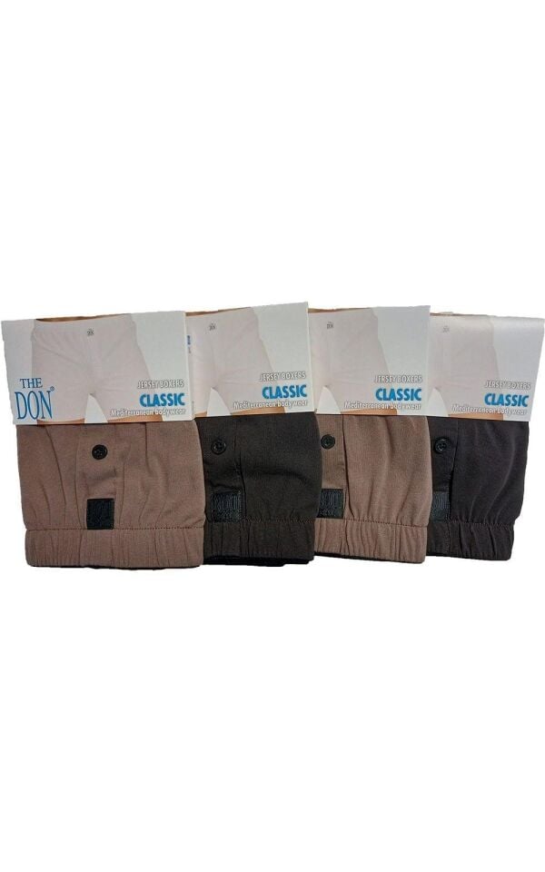 The DON Jersey Penye-Örme Erkek Boxer 4'lü Paket - 4P5XL (XL)