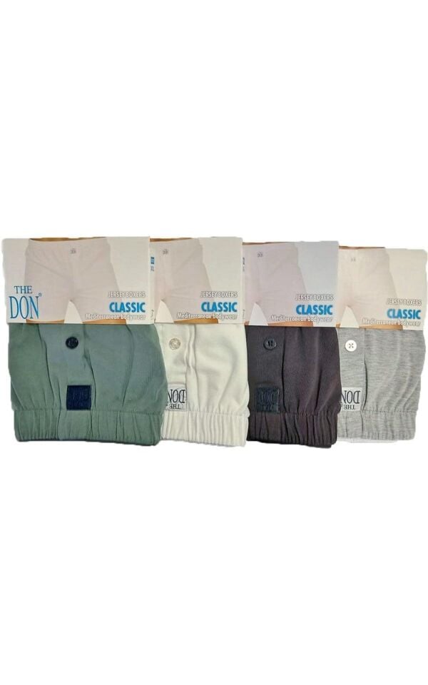 The DON Jersey Penye-Örme Erkek Boxer 4'lü Paket - 4P3XXL (XXL)