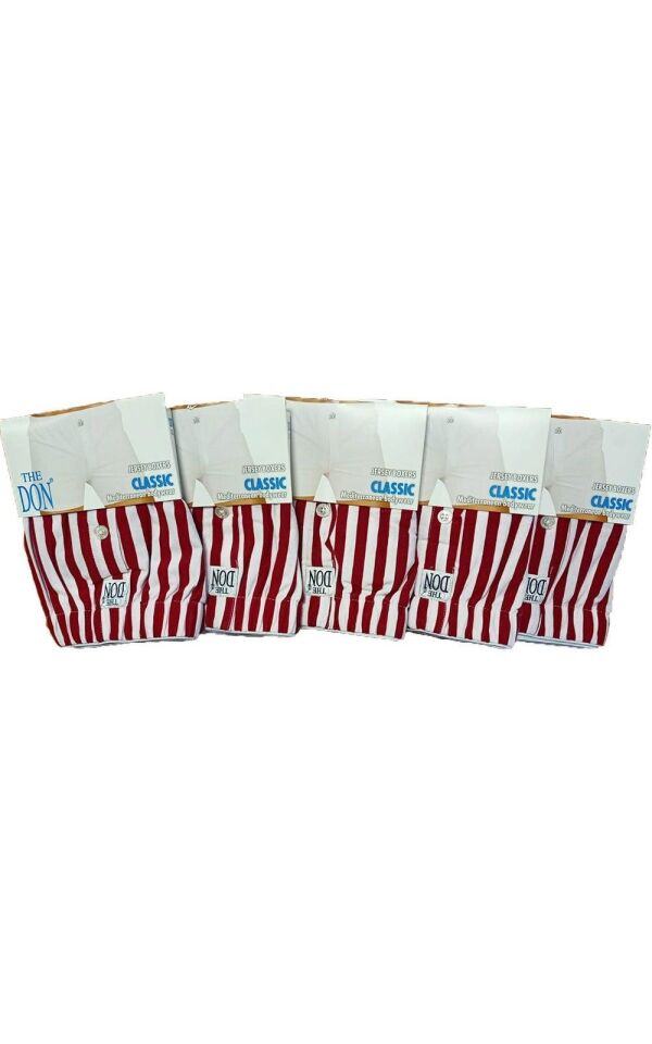 The DON Jersey Penye-Örme Erkek Boxer 5'li Paket - 5P5XXL (XXL)