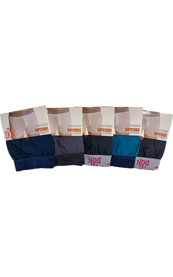 The DON Hipsters Erkek Boxer 5'li Paket 5P1 (XL)