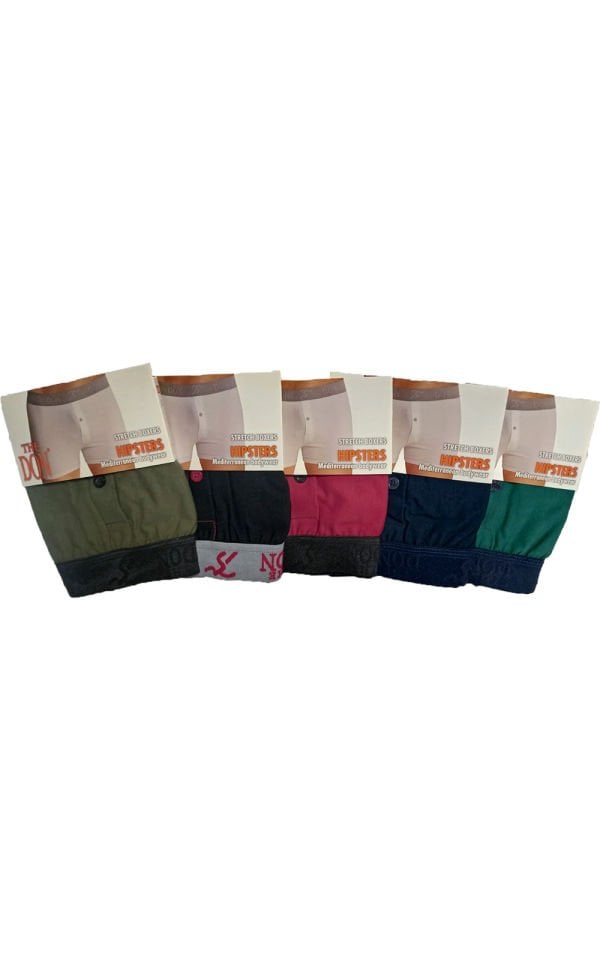 The DON Hipsters Erkek Boxer 5'li Paket 5P2 (XL)