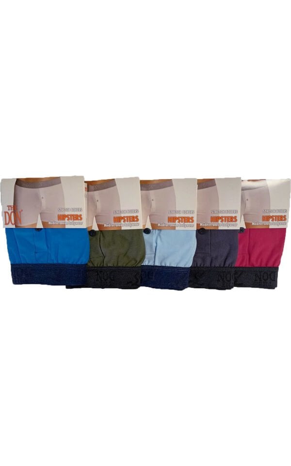 The DON Hipsters Erkek Boxer 5'li Paket 5P4 (XL)
