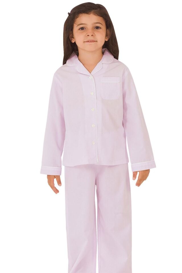 The DON Poplin Kız Çocuk Pijama Takımı Desen 4