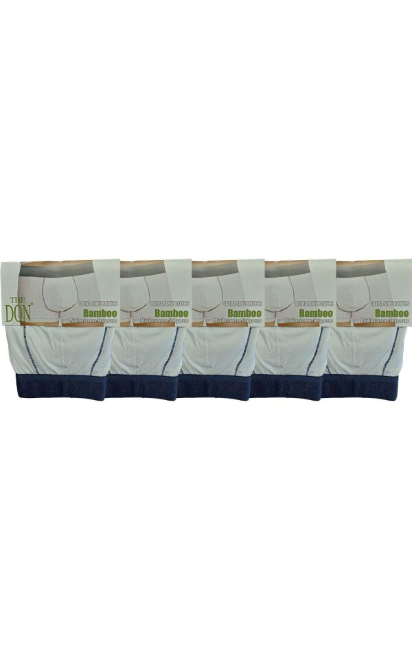 The DON Bamboo Erkek Boxer 5'li Paket - 5P3L - (L)