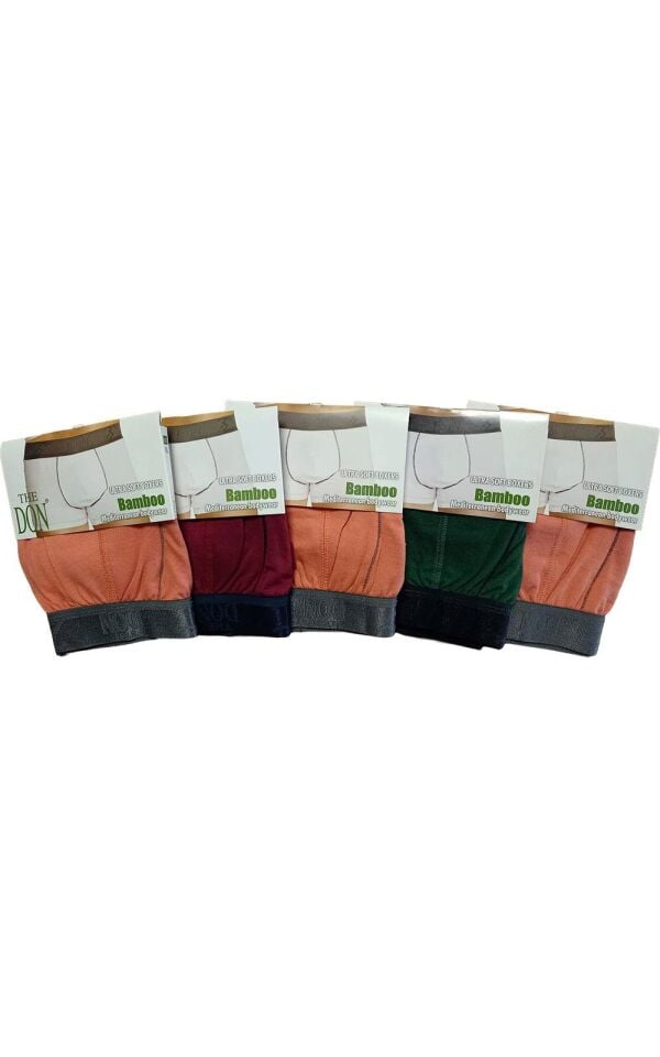 The DON Bamboo Erkek Boxer 5'li Paket - 5P5XL - (XL)
