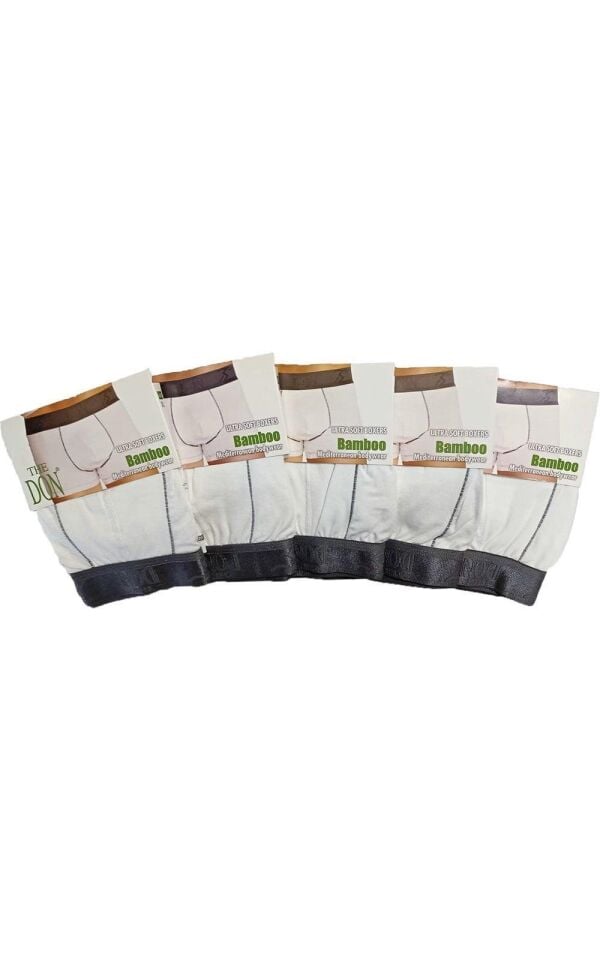 The DON Bamboo Erkek Boxer 5'li Paket - 5P4XL - (XL)