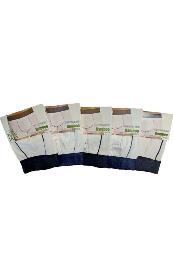The DON Bamboo Erkek Boxer 5'li Paket - 5P1XL - (XL)