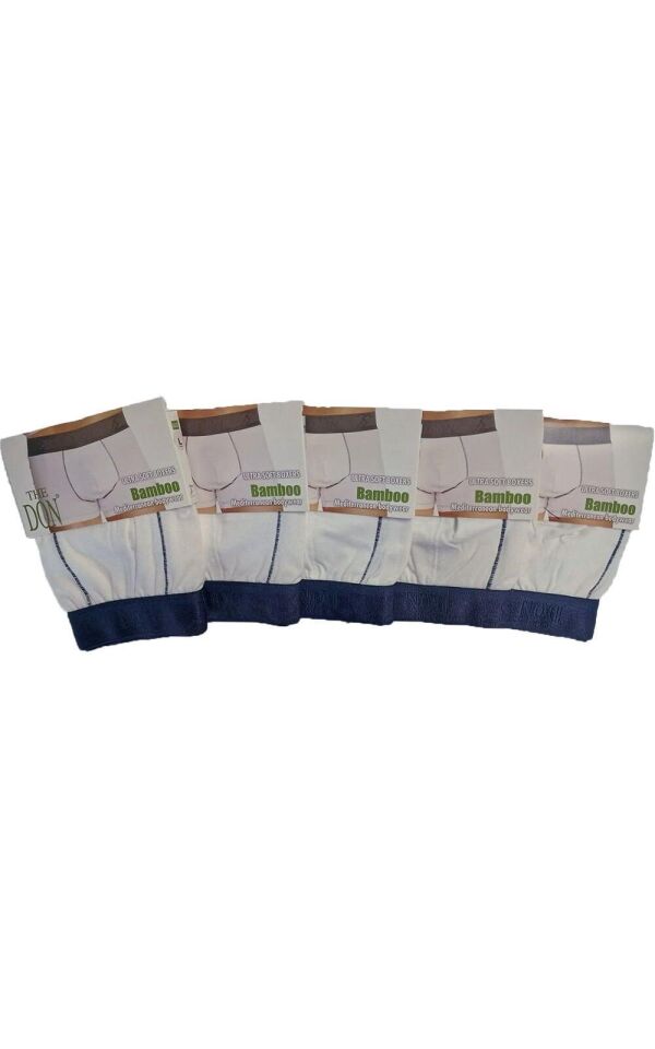 The DON Bamboo Erkek Boxer 5'li Paket - 5P5L - (L)