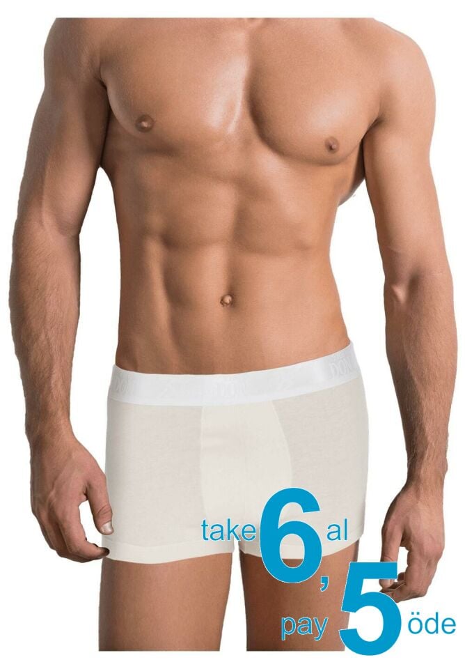 The DON Bambu Sport Erkek Boxer Krem