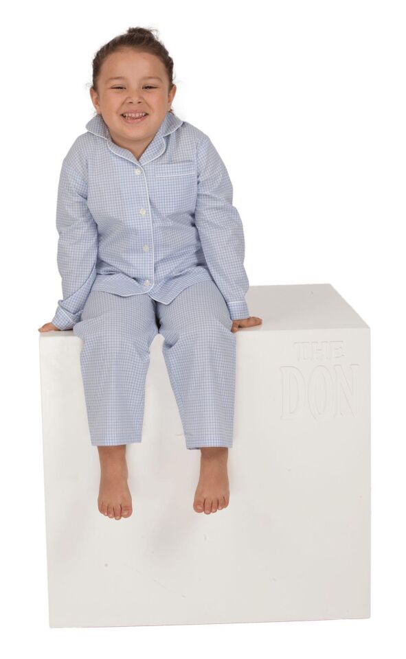 The DON Poplin Kız Çocuk Pijama Takımı Desen 12