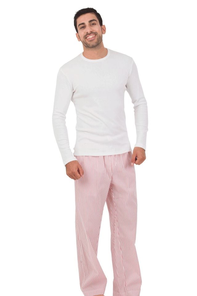 The DON Ribana Erkek Pijama Takımı Beyaz