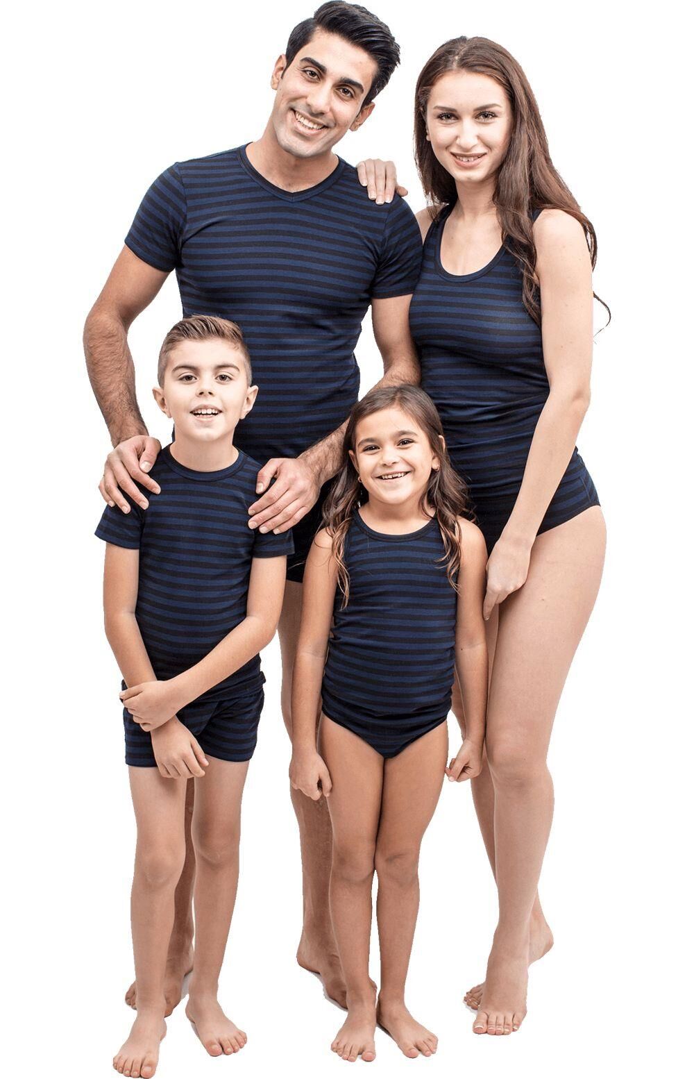 The DON Aile Erkek Çocuk Penye Şort-Fanila Takımı Desen 6