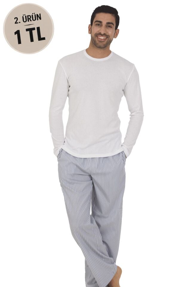 The DON Ribana Erkek Pijama Takımı Desen 10