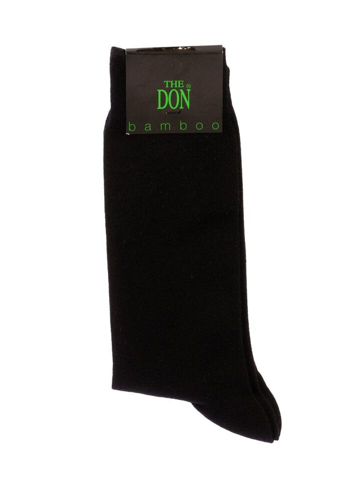 The DON Bambu Erkek Çorap Siyah