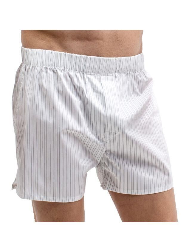 The DON Exclusive Yırtmaçlı Erkek Boxer Fildişi Çizgili