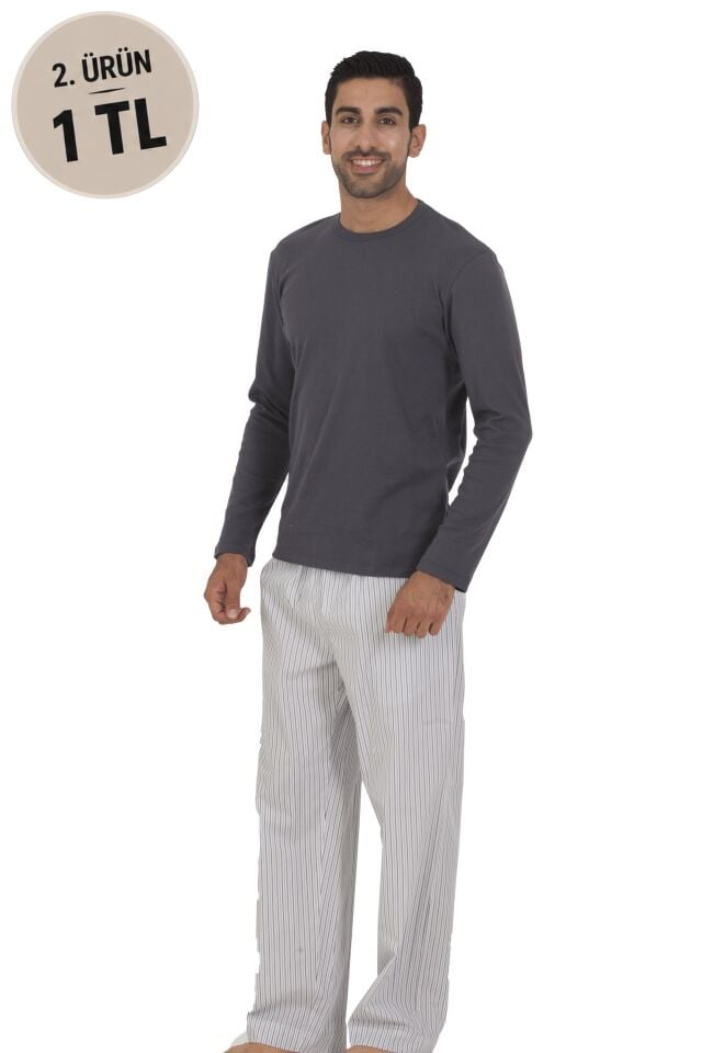 The DON Ribana Erkek Pijama Takımı Desen 13